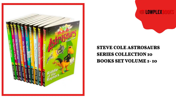 Steve Cole Astrosaurs Series Collection 10 Books Set Volume 1- 10 by@Outfy