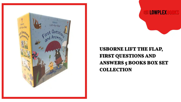 Usborne Lift the flap, First Questions and Answers 5 books box set collection by@Outfy
