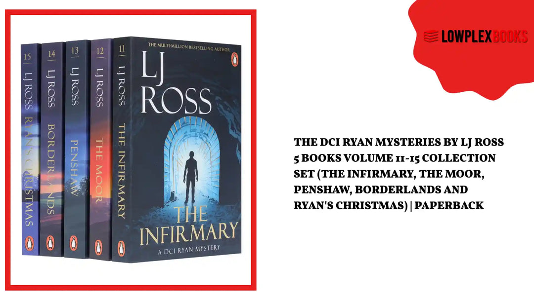 The DCI Ryan Mysteries By LJ Ross 5 Books Volume 11-15 Collection Set (The Infirmary, The Moor, Penshaw, Borderlands and Ryan's Christmas) | Paperback by@Outfy