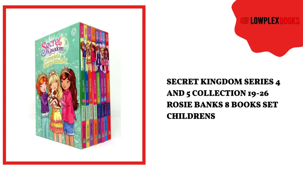 Secret Kingdom Series 4 and 5 Collection 19-26 Rosie Banks 8 Books Set Childrens by@Outfy