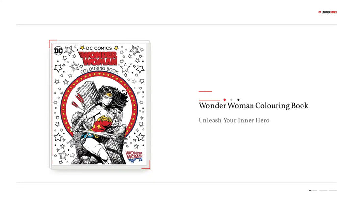 Wonder Woman Colouring Book by@Outfy