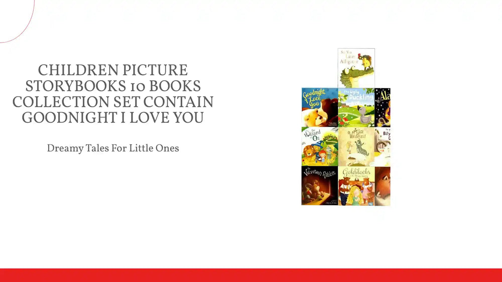 Children Picture Storybooks 10 Books Collection Set contain Goodnight I Love You by@Outfy