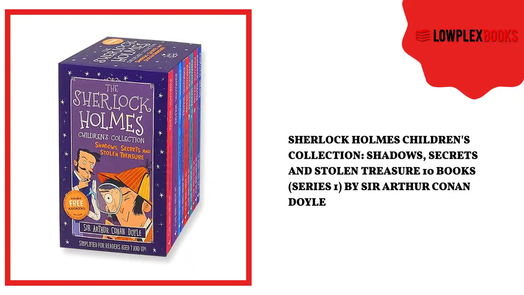 Sherlock Holmes Children's Collection: Shadows, Secrets and Stolen Treasure 10 Books (Series 1) By Sir Arthur Conan Doyle by@Outfy