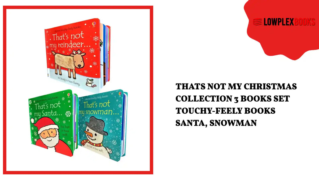 Thats Not My Christmas Collection 3 Books Set Touchy-Feely Books Santa, Snowman by@Outfy
