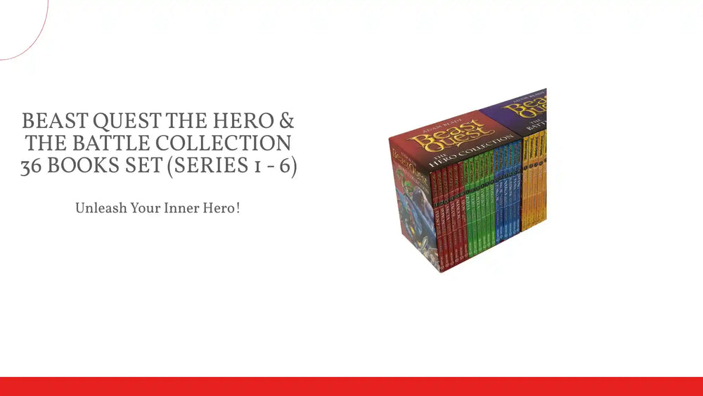 Beast Quest The Hero &amp; The Battle Collection 36 Books Set (Series 1 - 6) by@Outfy