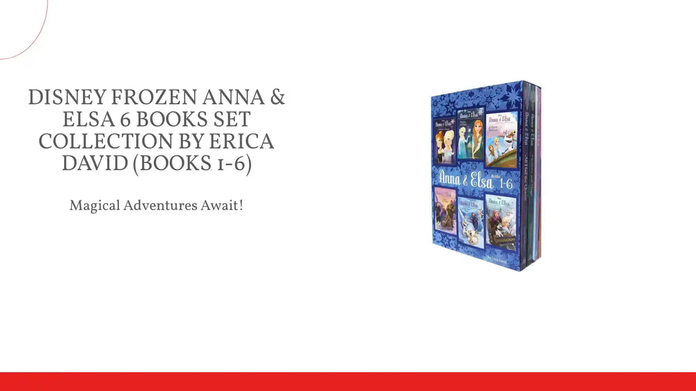 Disney Frozen Anna &amp; Elsa 6 Books Set Collection By Erica David (Books 1-6) by@Outfy