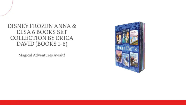 Disney Frozen Anna &amp; Elsa 6 Books Set Collection By Erica David (Books 1-6) by@Outfy