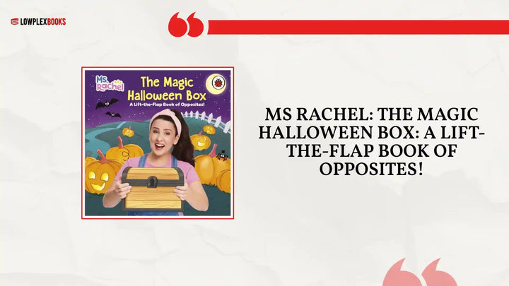 Ms Rachel: The Magic Halloween Box: A Lift-the-Flap Book of Opposites! by@Outfy
