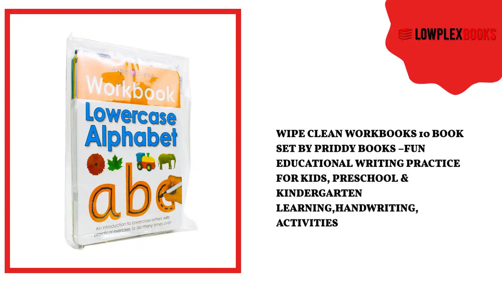 Wipe Clean Workbooks 10 Book Set by Priddy Books &ndash;Fun Educational Writing Practice for Kids, Preschool &amp; Kindergarten Learning,Handwriting, Activities by@Outfy