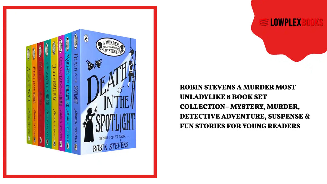 Robin Stevens A Murder Most Unladylike 8 Book Set Collection&ndash; Mystery, Murder, Detective Adventure, Suspense &amp; Fun Stories for Young Readers by@Outfy