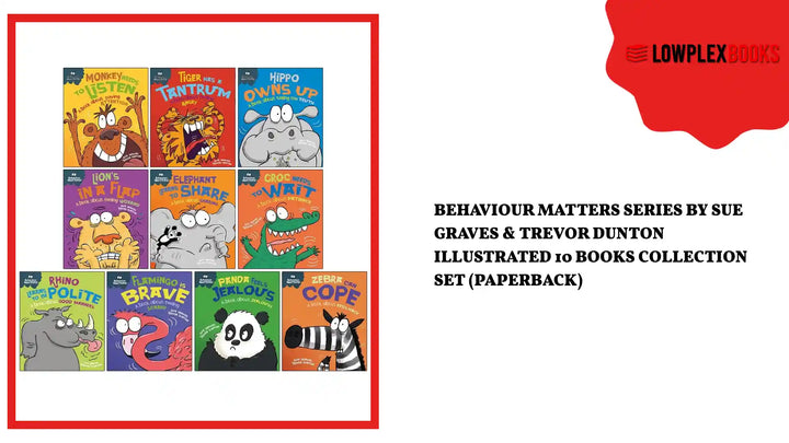 Behaviour Matters Series by Sue Graves &amp; Trevor Dunton Illustrated 10 Books Collection Set (Paperback) by@Outfy
