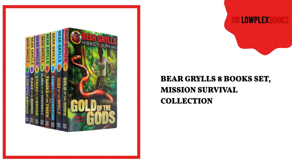 Bear Grylls 8 books Set, Mission Survival Collection by@Outfy