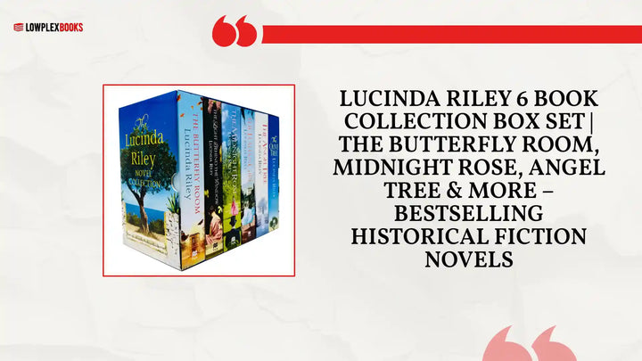 Lucinda Riley 6 Book Collection Box Set | The Butterfly Room, Midnight Rose, Angel Tree &amp; More &ndash; Bestselling Historical Fiction Novels by@Outfy