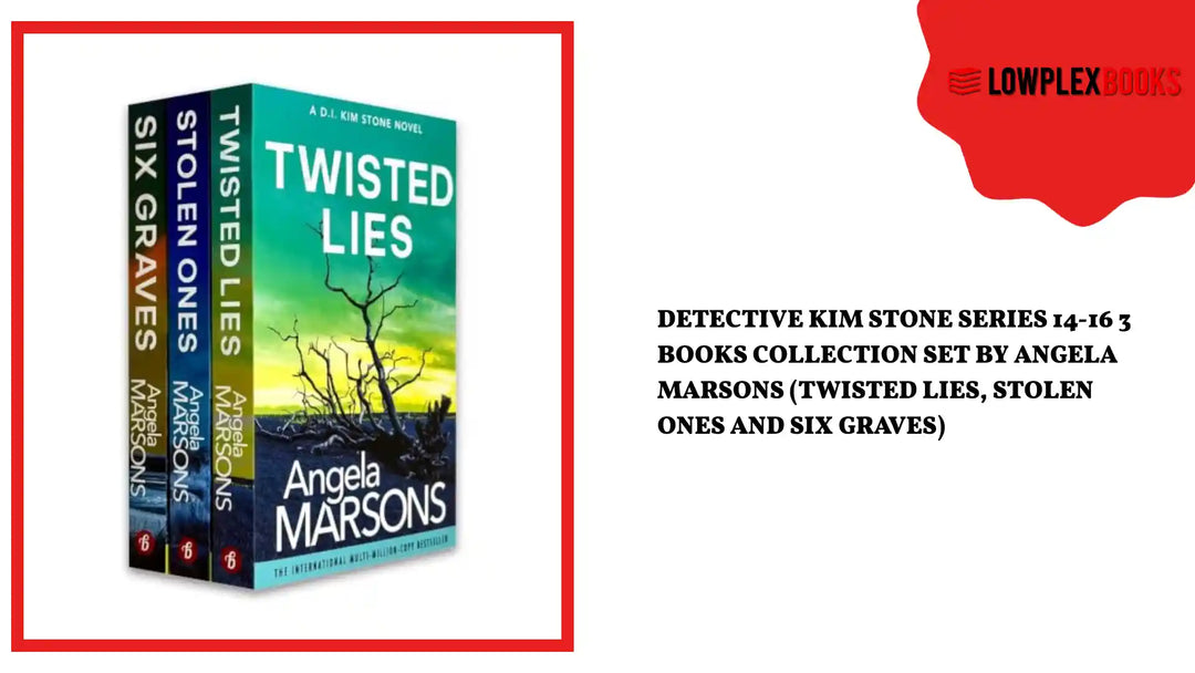 Detective Kim Stone Series 14-16 3 Books Collection Set By Angela Marsons (Twisted Lies, Stolen Ones and Six Graves) by@Outfy