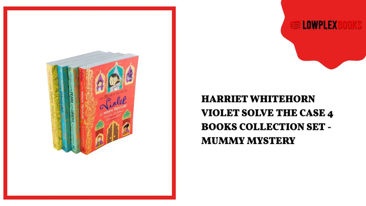Harriet Whitehorn Violet Solve The Case 4 Books Collection Set - Mummy Mystery by@Outfy