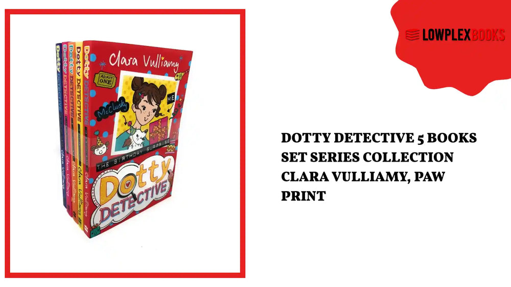 Dotty Detective 5 Books Set Series Collection Clara Vulliamy, Paw Print by@Outfy