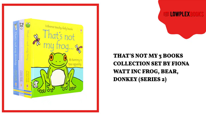 That's Not My 3 Books Collection Set By Fiona Watt Inc Frog, Bear, Donkey (Series 2) by@Outfy