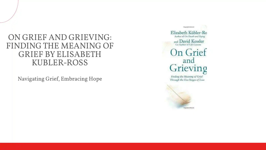 On Grief and Grieving: Finding The Meaning of Grief By Elisabeth Kubler-Ross by@Outfy