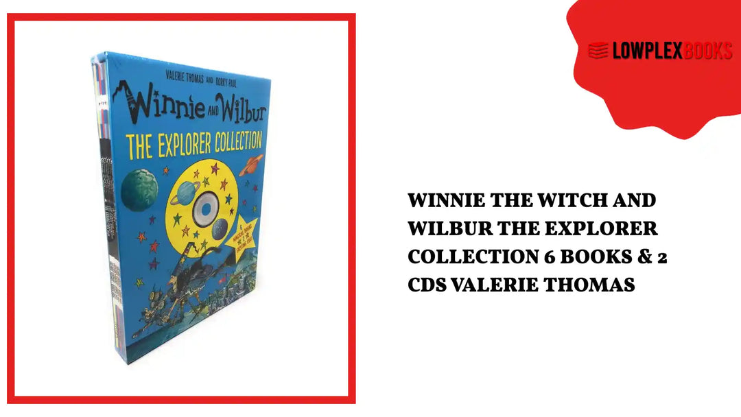 Winnie the witch And Wilbur The Explorer Collection 6 Books &amp; 2 CDs Valerie Thomas by@Outfy