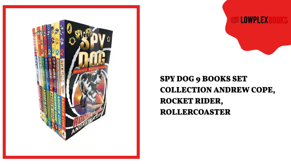 Spy Dog 9 Books Set Collection Andrew Cope, Rocket Rider, Rollercoaster by@Outfy