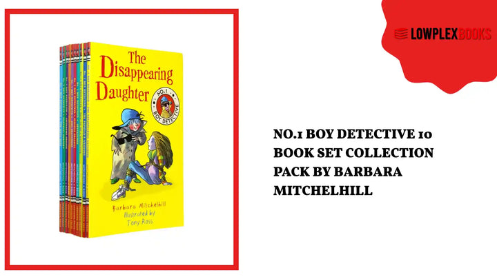 No.1 Boy Detective 10 Book Set Collection Pack By Barbara Mitchelhill by@Outfy