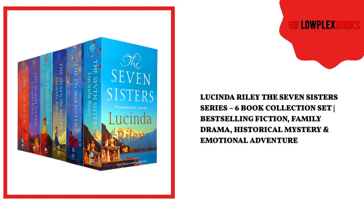 Lucinda Riley The Seven Sisters Series &ndash; 6 Book Collection Set | Bestselling Fiction, Family Drama, Historical Mystery &amp; Emotional Adventure by@Outfy