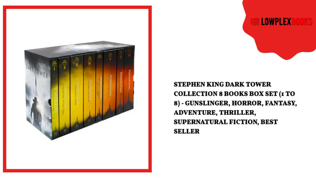 Stephen King Dark Tower Collection 8 Books - Paperback - 12+