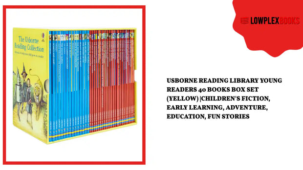 Usborne Young Readers Collection: 40 Books Box Set in Paperback