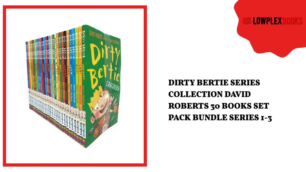 Dirty Bertie series Collection David Roberts 30 Books Set Pack Bundle Series 1-3 by@Outfy
