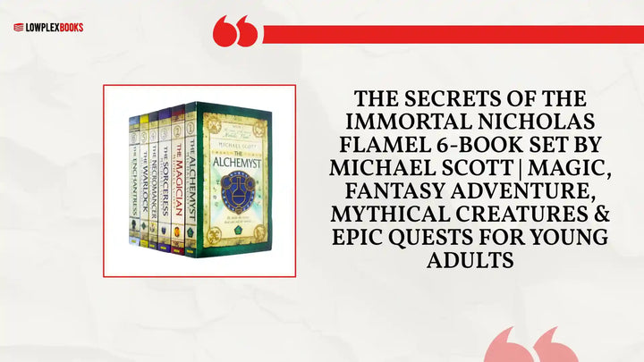 The Secrets of the Immortal Nicholas Flamel 6-Book Set by Michael Scott | Magic, Fantasy Adventure, Mythical Creatures &amp; Epic Quests for Young Adults by@Outfy