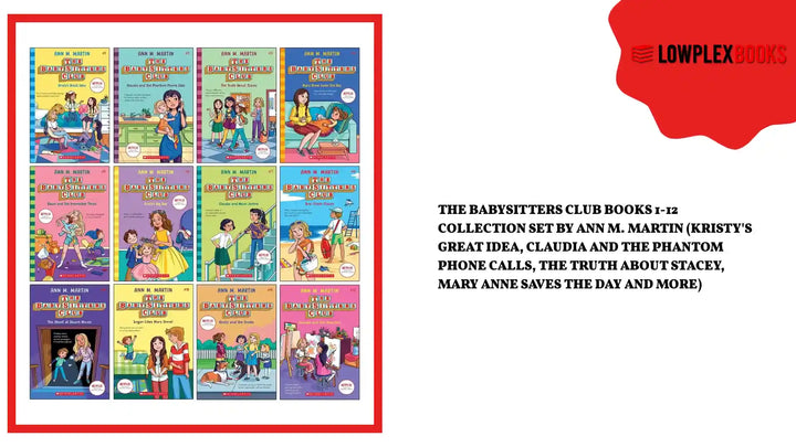 The Babysitters Club Books 1-12 Collection Set By Ann M. Martin (Kristy's Great Idea, Claudia and the Phantom Phone Calls, The Truth About Stacey, Mary Anne Saves the Day and More) by@Outfy