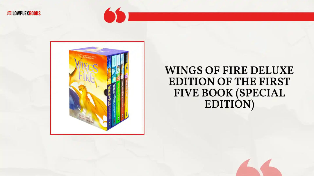 Wings of FIre Deluxe Edition of The first Five Book (Special Edition) by@Outfy