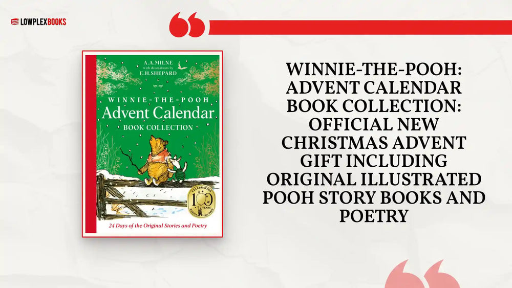 Winnie-the-Pooh: Advent Calendar Book Collection: Official NEW Christmas Advent Gift Including Original Illustrated Pooh Story Books and Poetry by@Outfy