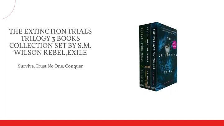The Extinction Trials Trilogy 3 Books Collection Set By S.M. Wilson Rebel,Exile by@Outfy