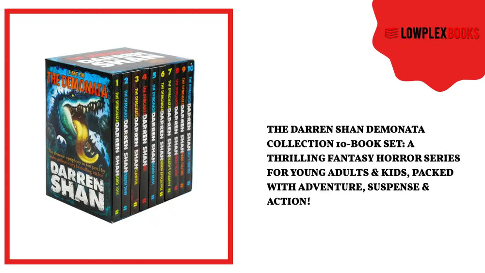 The Darren Shan Demonata Collection 10-Book Set: A Thrilling Fantasy Horror Series for Young Adults &amp; Kids, Packed with Adventure, Suspense &amp; Action! by@Outfy