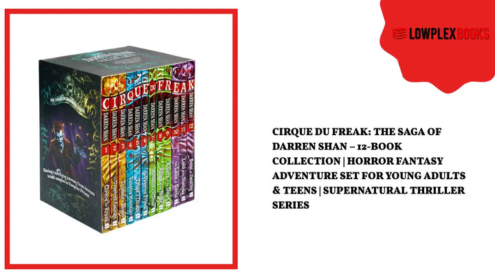 Cirque Du Freak: The Saga of Darren Shan &ndash; 12-Book Collection | Horror Fantasy Adventure Set for Young Adults &amp; Teens | Supernatural Thriller Series by@Outfy