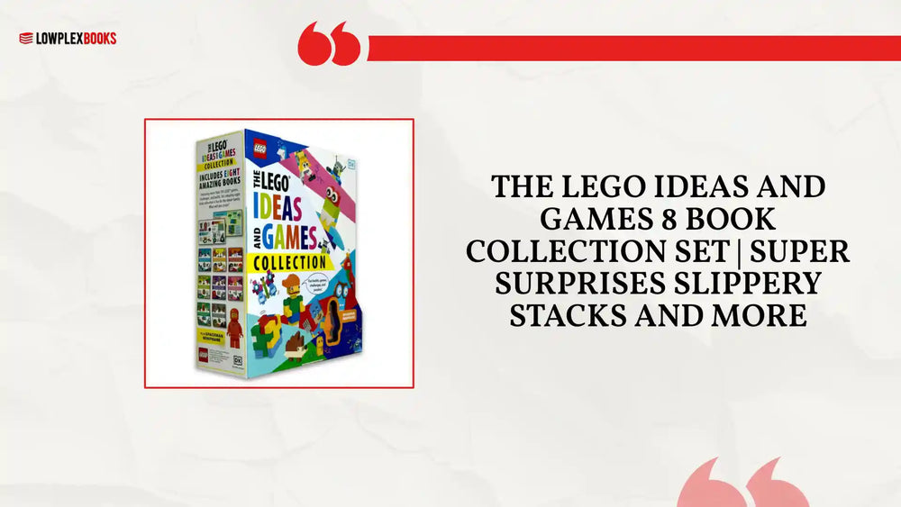 The Lego Ideas and Games 8 Book Collection Set | Super Surprises Slippery Stacks And More by@Outfy