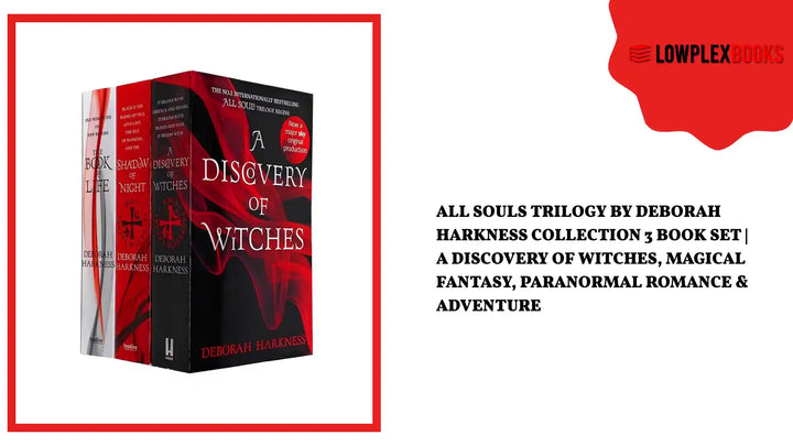 All Souls Trilogy by Deborah Harkness Collection 3 Book Set | A Discovery of Witches, Magical Fantasy, Paranormal Romance &amp; Adventure by@Outfy
