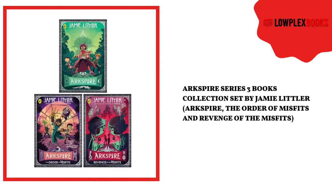 Arkspire Series 3 Books Collection Set By Jamie Littler (Arkspire, The Order of Misfits and Revenge of the Misfits) by@Outfy