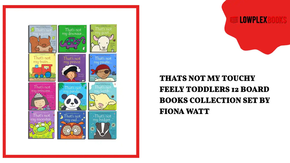Thats not my touchy feely toddlers 12 board books collection set by Fiona Watt by@Outfy