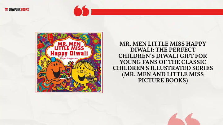 Mr. Men Little Miss Happy Diwali: The Perfect Children's Diwali gift for Young Fans of the Classic Children's Illustrated Series (Mr. Men and Little Miss Picture Books) by@Outfy