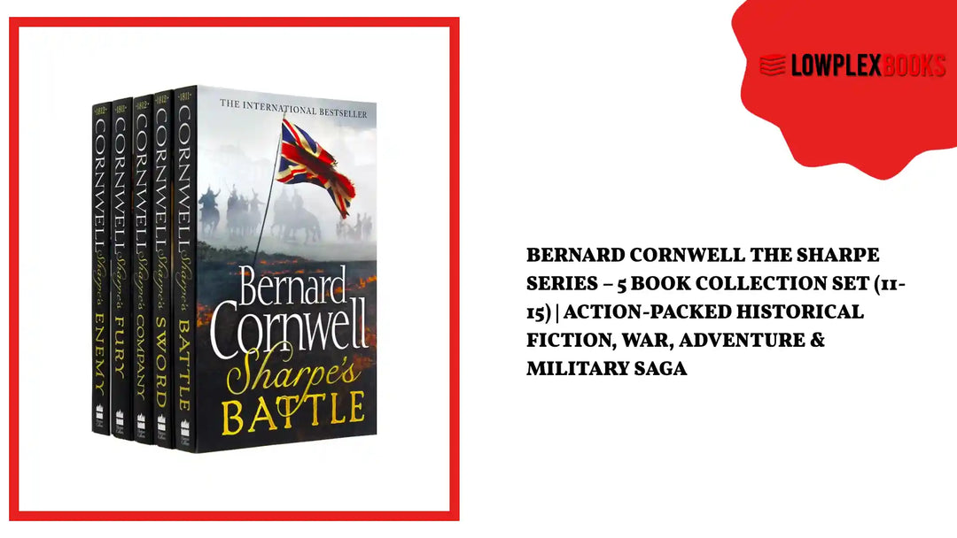Bernard Cornwell The Sharpe Series &ndash; 5 Book Collection Set (11-15) | Action-Packed Historical Fiction, War, Adventure &amp; Military Saga by@Outfy