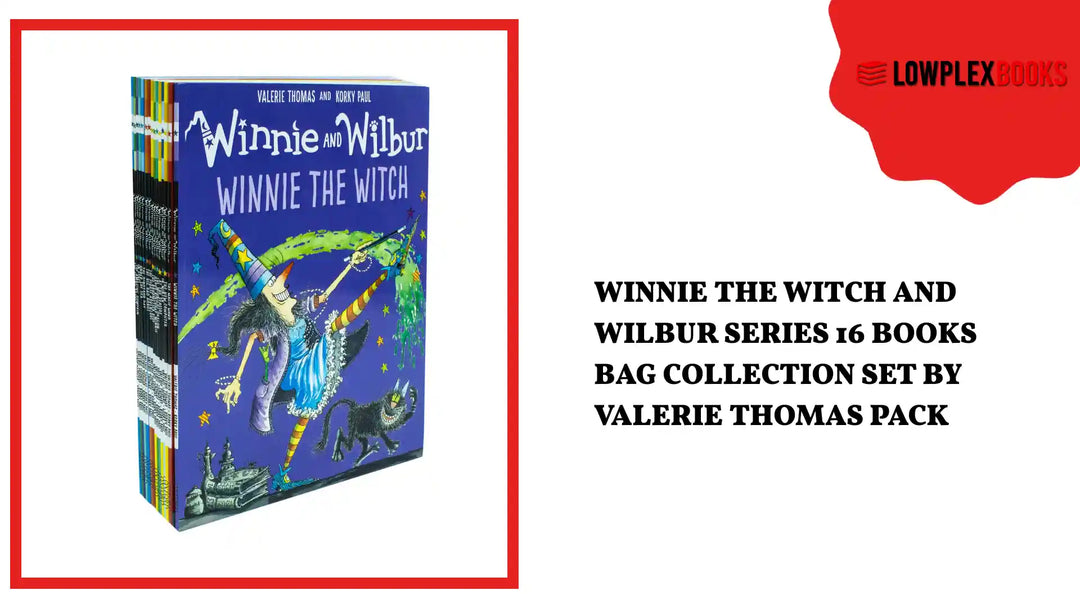 Winnie the witch and Wilbur Series 16 Books Bag Collection Set By Valerie Thomas Pack by@Outfy