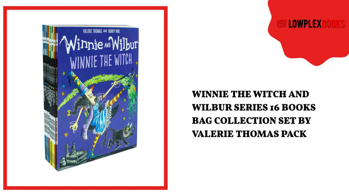 Winnie the witch and Wilbur Series 16 Books Bag Collection Set By Valerie Thomas Pack by@Outfy