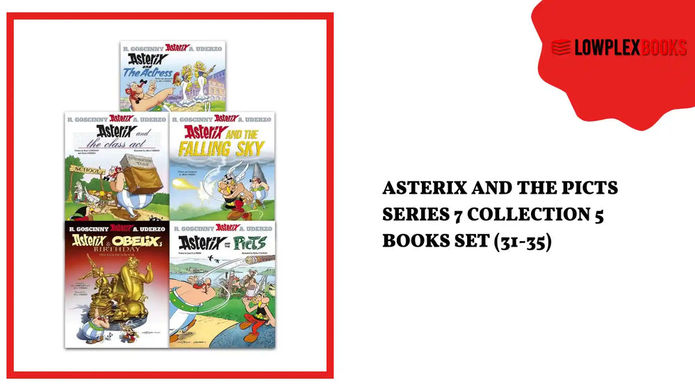 Asterix And The Picts Series 7 Collection 5 Books Set (31-35) by@Outfy