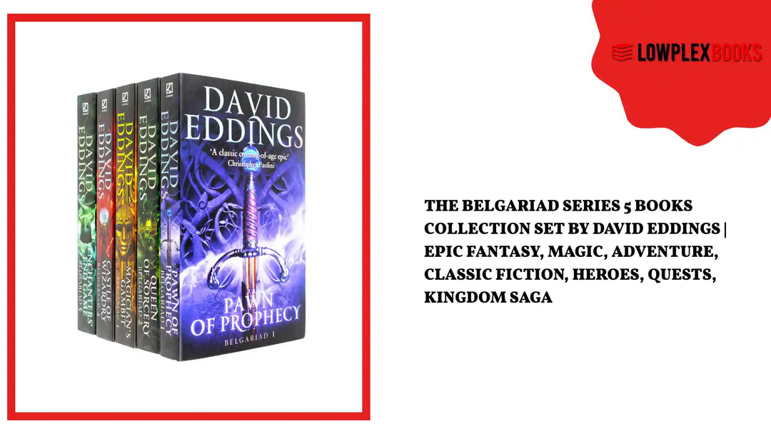 The Belgariad Series 5 Books Collection Set by David Eddings | Epic Fantasy, Magic, Adventure, Classic Fiction, Heroes, Quests, Kingdom Saga by@Outfy