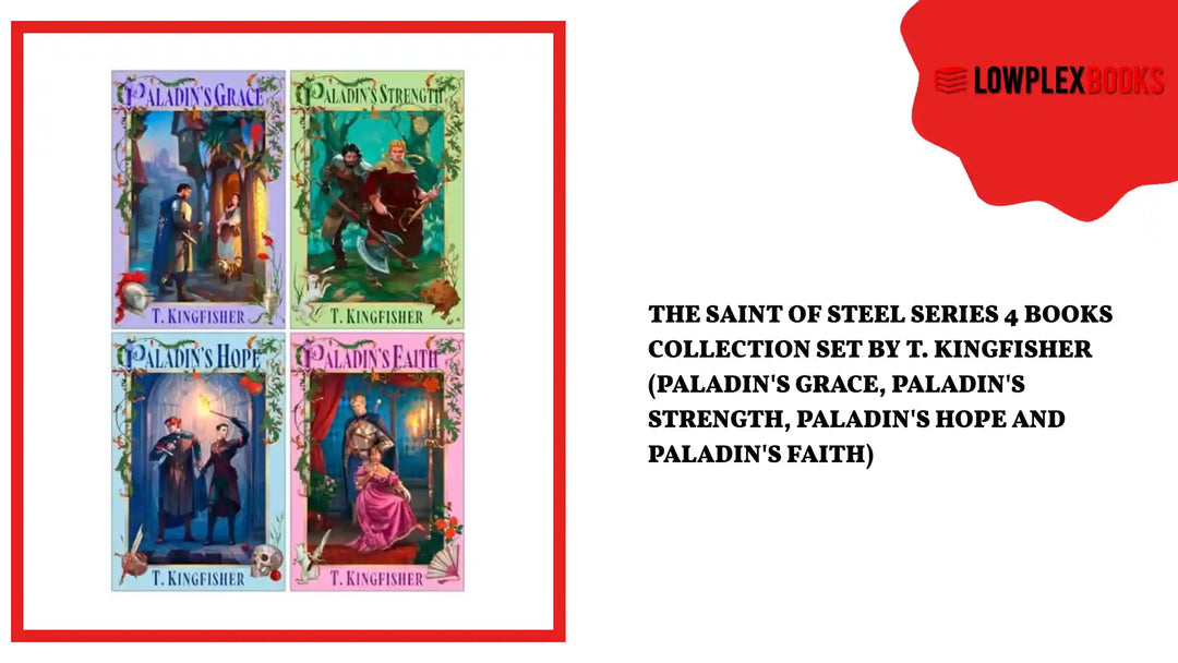 The Saint of Steel Series 4 Books Collection Set by T. Kingfisher (Paladin's Grace, Paladin's Strength, Paladin's Hope and Paladin's Faith) by@Outfy