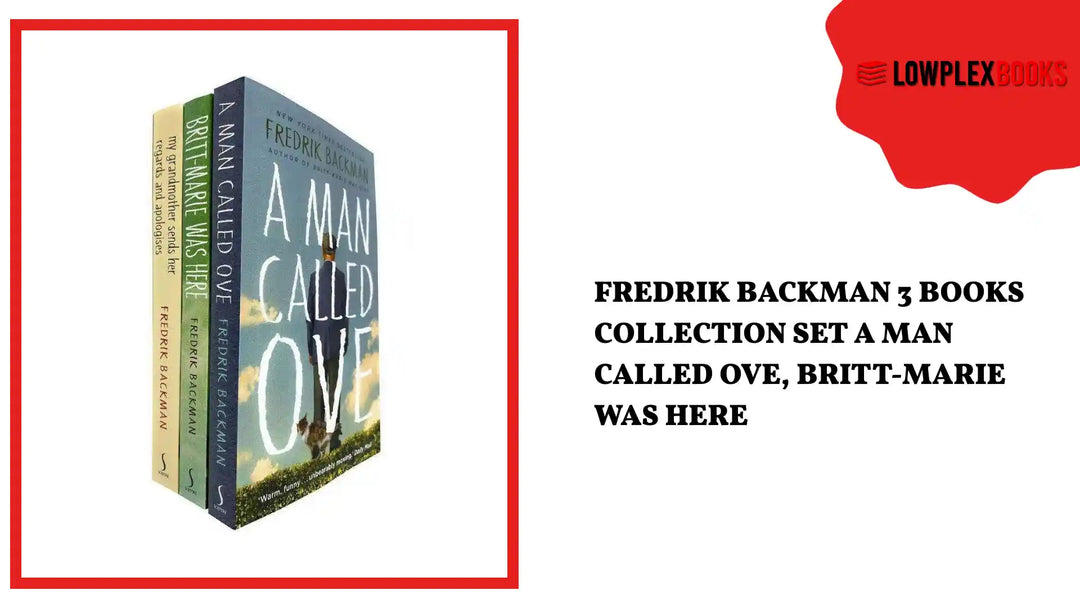 Fredrik Backman 3 Books Collection Set A Man Called Ove, Britt-Marie Was Here by@Outfy