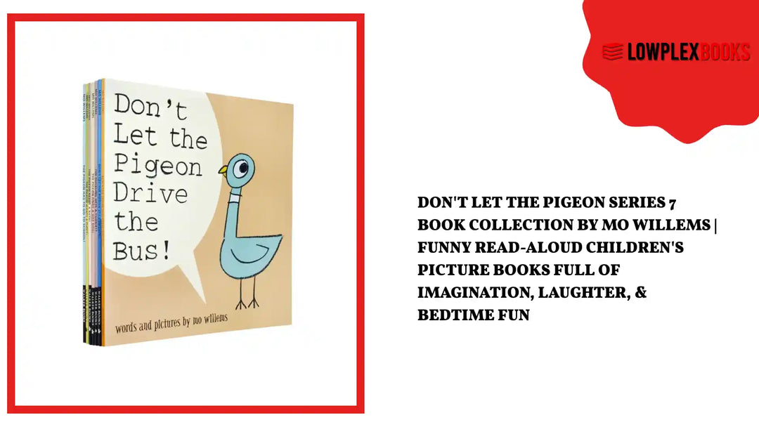 Don't Let the Pigeon Series 7 Book Collection by Mo Willems | Funny Read-Aloud Children's Picture Books Full of Imagination, Laughter, &amp; Bedtime Fun by@Outfy
