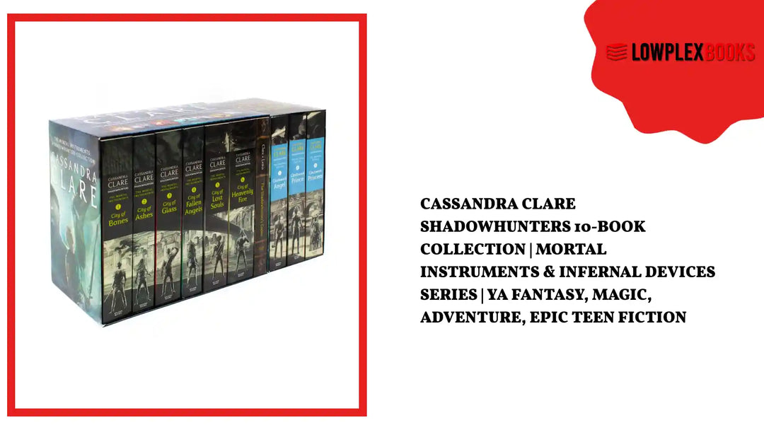 Cassandra Clare Shadowhunters 10-Book Collection | Mortal Instruments &amp; Infernal Devices Series | YA Fantasy, Magic, Adventure, Epic Teen Fiction by@Outfy